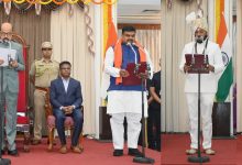"छत्तीसगढ़ मंत्रिमंडल विभाग बंटवारा 2025 – मुख्यमंत्री विष्णुदेव साय और उप मुख्यमंत्री अरुण साव, विजय शर्मा सहित सभी मंत्रियों को आवंटित विभागों की सूची"